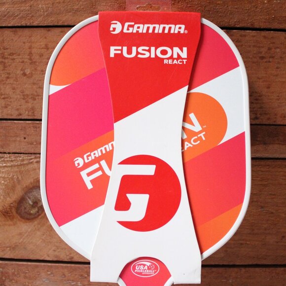 Gamma Fusion React Pickleball Paddle Lightweight Composite USA Pickleball NEW - Picture 2 of 5